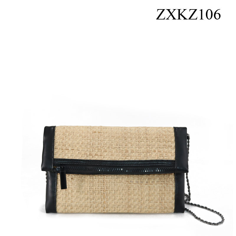 Straw Crossbody Bag