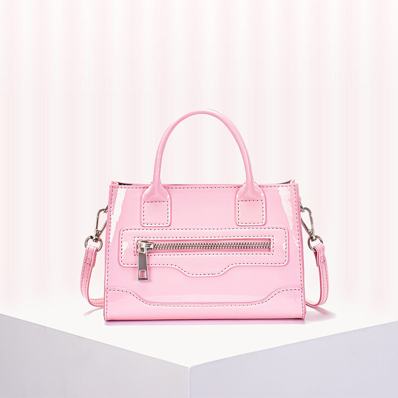 Pink Patent Small Handbag
