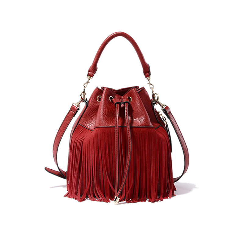 Fashion Fringe Bucket Bag