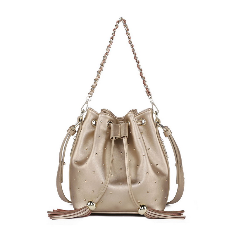 Rivet bucket bag