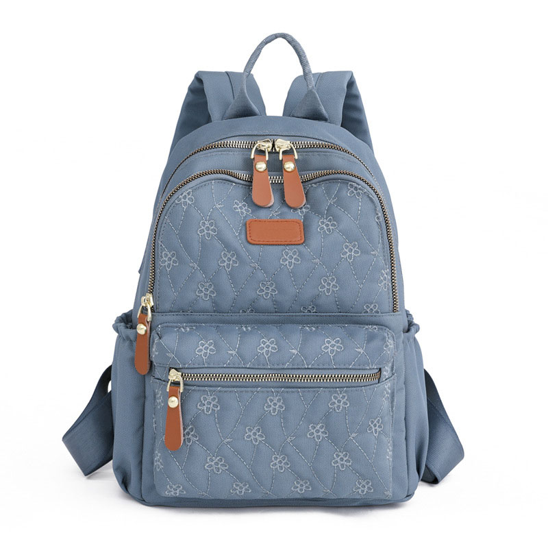 Quilted Nylon Backpack